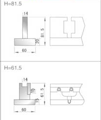 3U,4V下模/各种下模用模座